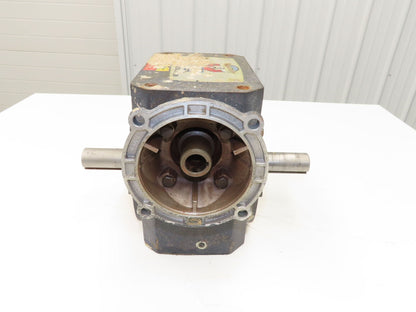 Leeson H6320167 Gearbox 50:1 Reducer 35rpm 1.73Hp Dual Output 56 Frame