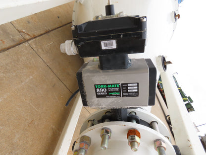 Dynamic Air Conveying Pneumatic Bulk Material Receiver Hopper Bin 60"x 15'H