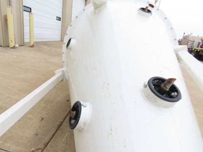 Dynamic Air Conveying Pneumatic Bulk Material Receiver Hopper Bin 60"x 15'H