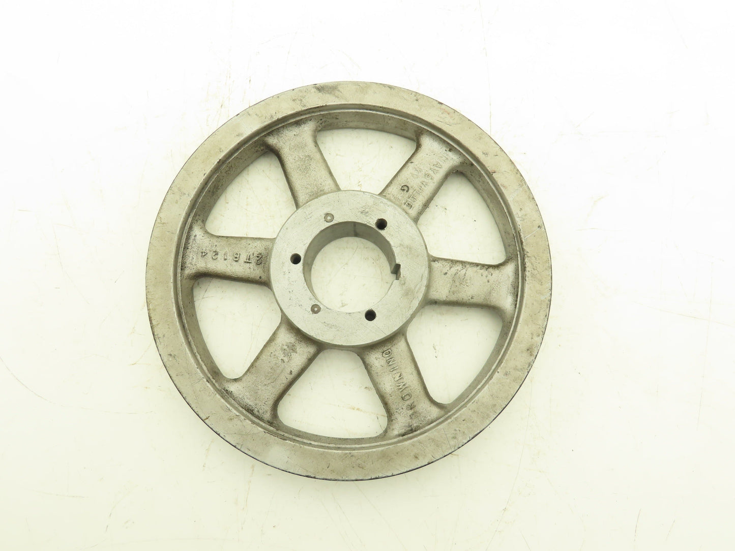 Browning 2TB124 Pully Sheave 2 Groove V-Belt Size A,B Split Taper Bushing Q1
