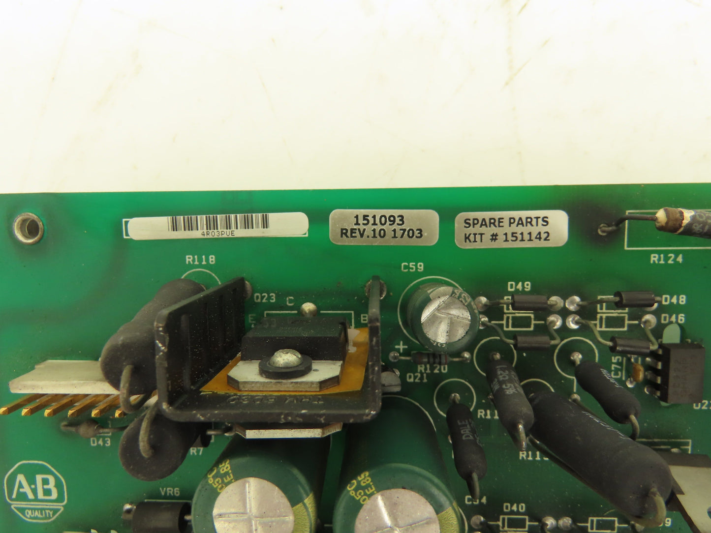 Allen Bradley 151142 Power Supply Circuit Board Spare Parts