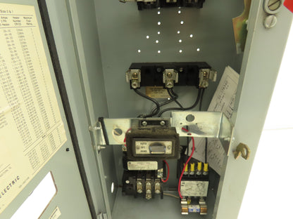 General Electric CR308C1***DAA Combination Motor Starter NEMA 0 & 1 30A 600V