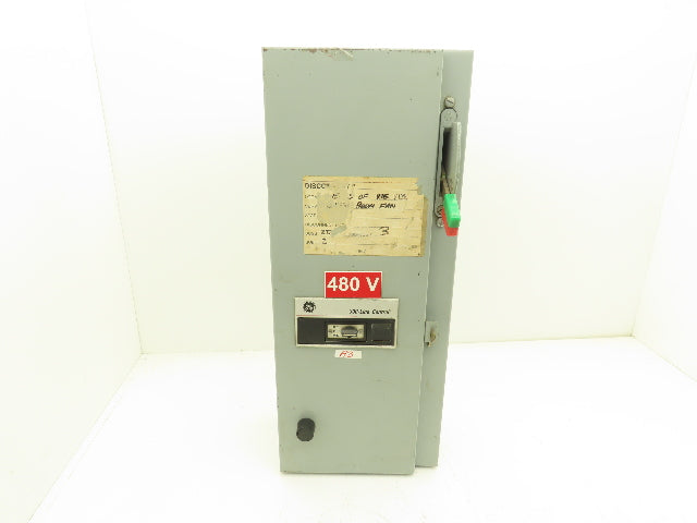 General Electric CR308C1***DAA Combination Motor Starter NEMA 0 & 1 30A 600V