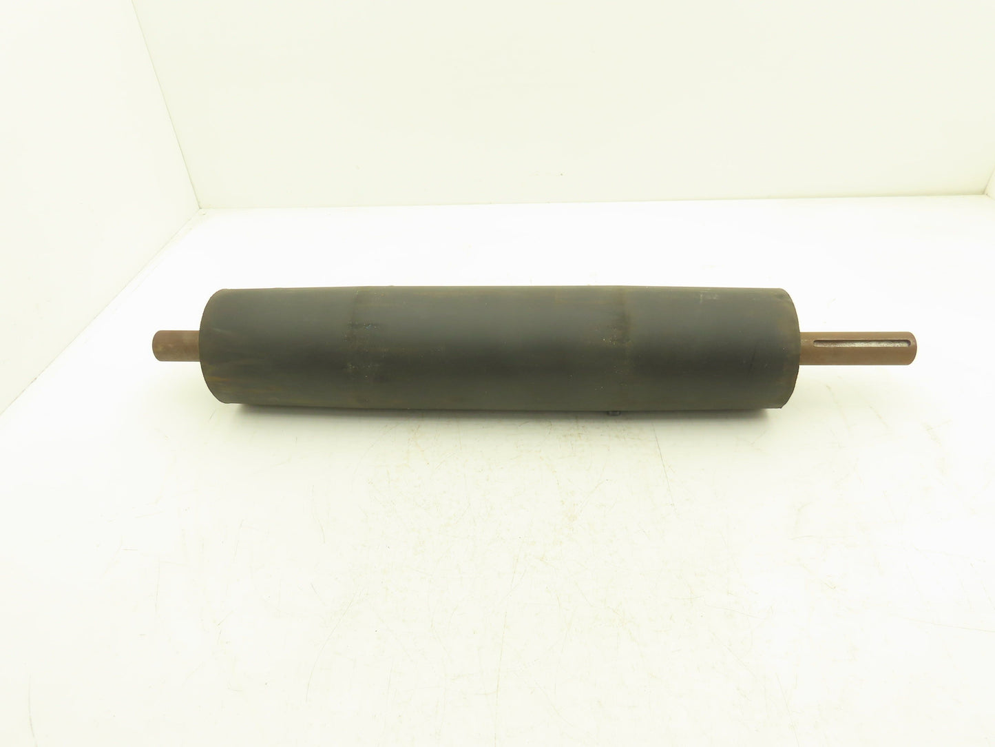 Intelligrated Conveyor 4"x 20" Crowned Lagged Pulley 1-3/16" Shaft