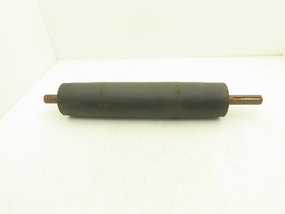 Intelligrated Conveyor 4"x 20" Crowned Lagged Pulley 1-3/16" Shaft