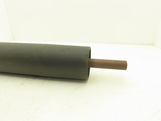 Intelligrated Conveyor 4"x 20" Crowned Lagged Pulley 1-3/16" Shaft