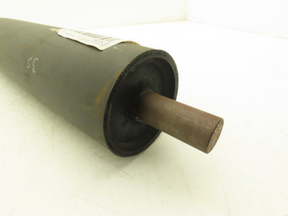 Intelligrated Conveyor 4"x 20" Crowned Lagged Pulley 1-3/16" Shaft