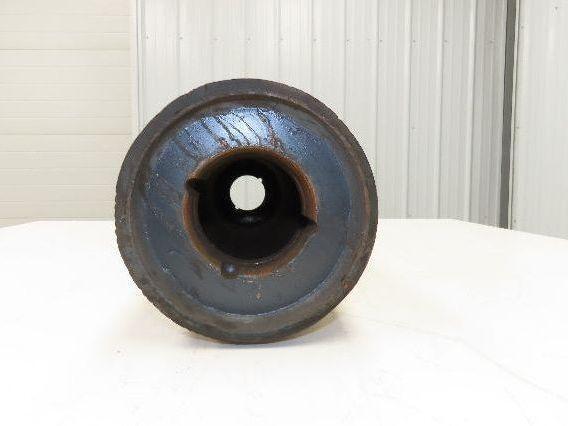 6"x 29" Lagged Grip-Top Conveyor Pulley Taper Bushed Bore
