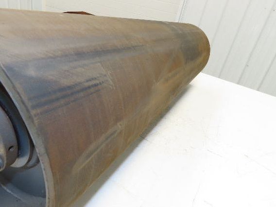 Conveyor Flat Lagged Drive Pulley 8"x 29"W  1-7/16" Shaft