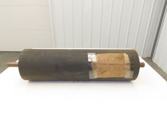 Conveyor Flat Lagged Drive Pulley 8"x 29"W  1-7/16" Shaft