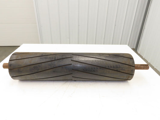 30" Conveyor Lagged Drive Pulley 6"x 28-3/4"W 1-7/16" Shaft