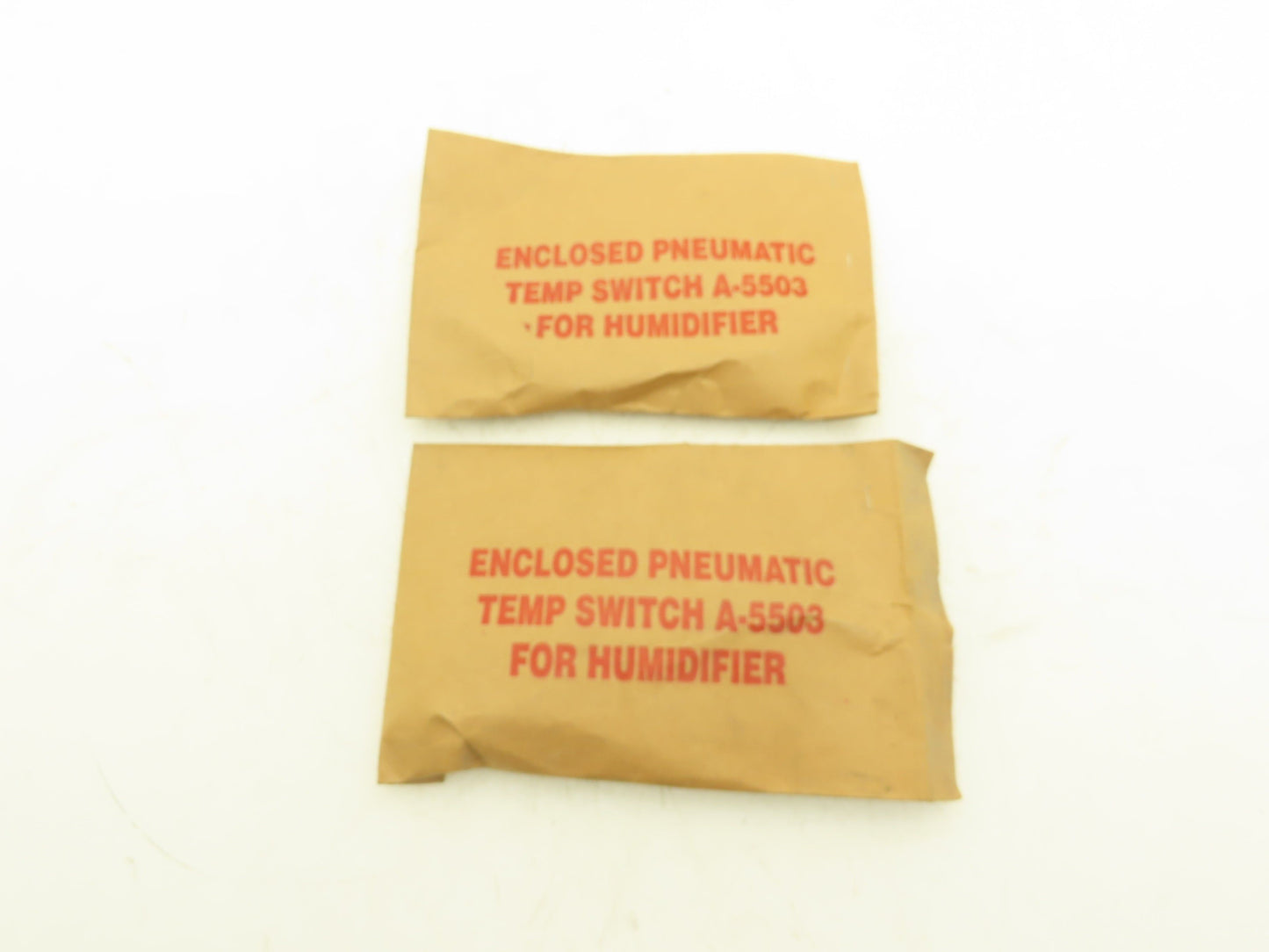 Armstrong A-5503 Pneumatic Temperature Switch 205° Steam Humidifier Lot of 2