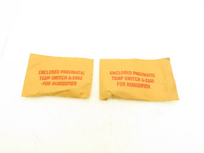 Armstrong A-5503 Pneumatic Temperature Switch 205° Steam Humidifier Lot of 2