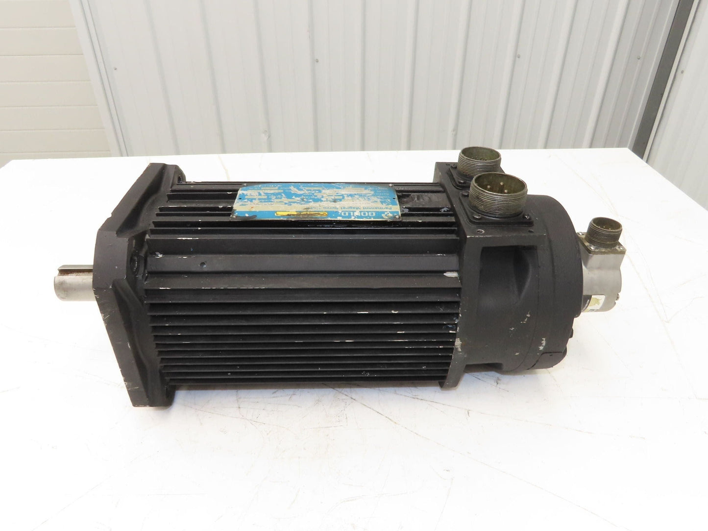 Gould M331-HK0A-80Y1-AB Servo Motor 85V/KRPM 12.4 in-lbs/amp Torque
