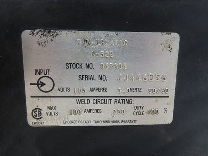 Miller S-52E Mig Welder Wire Feeder 115V Millermatic Spool .045" Rollers