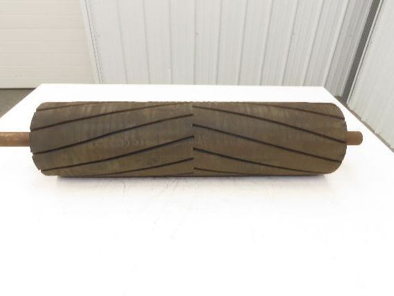 28" Conveyor Lagged Drive Pulley 6"x 26-3/4"W 1-7/16" Shaft