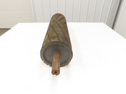 28" Conveyor Lagged Drive Pulley 6"x 26-3/4"W 1-7/16" Shaft