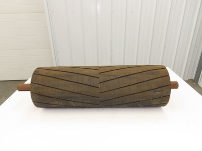 28" Conveyor Lagged Drive Pulley 8"x 26-3/4"W 1-11/16" Shaft