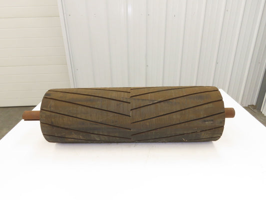 28" Conveyor Lagged Drive Pulley 8"x 26-3/4"W 1-11/16" Shaft