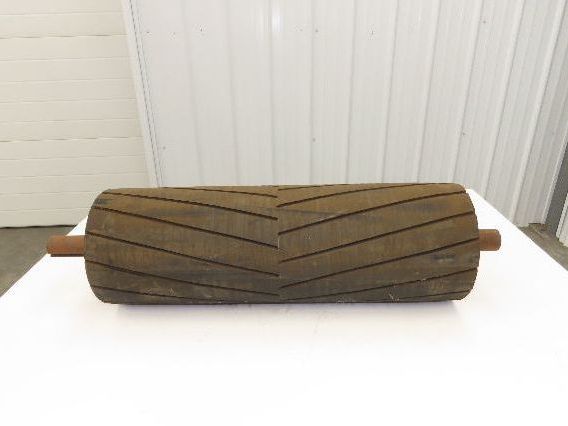 28" Conveyor Lagged Drive Pulley 8"x 26-3/4"W 1-11/16" Shaft