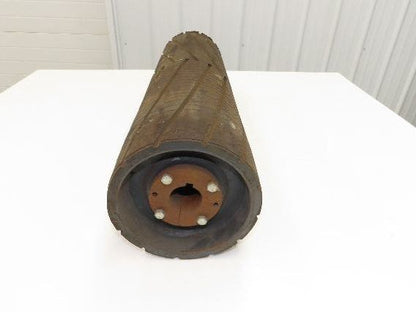 28" Conveyor Lagged Drive Pulley 7.5"x 26-3/4"W 1-5/8" QD Bushing Bore