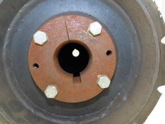 28" Conveyor Lagged Drive Pulley 7.5"x 26-3/4"W 1-5/8" QD Bushing Bore