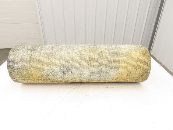 Precision 8"x 29" Lagged Grip-Top Conveyor Pulley 1-7/16" QD Bushed Bore