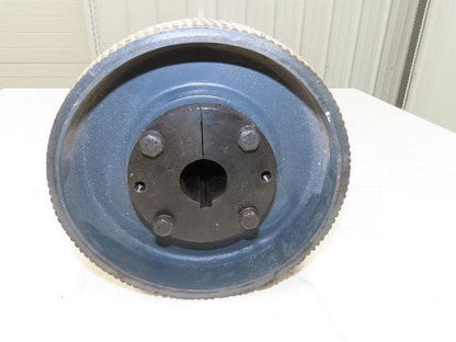 Precision 8"x 29" Lagged Grip-Top Conveyor Pulley 1-7/16" QD Bushed Bore