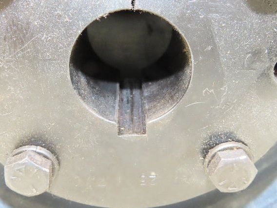 Precision 8"x 29" Lagged Grip-Top Conveyor Pulley 1-7/16" QD Bushed Bore