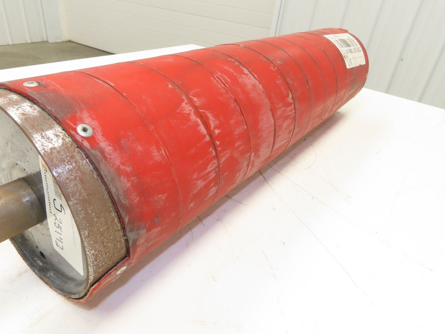 Intelligrated Conveyor MK23 Lagged Drive Pulley 6"x 27"W 1-7/16" Shaft