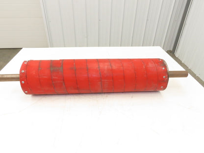 Intelligrated Conveyor MK23 Lagged Drive Pulley 6"x 27"W 1-7/16" Shaft