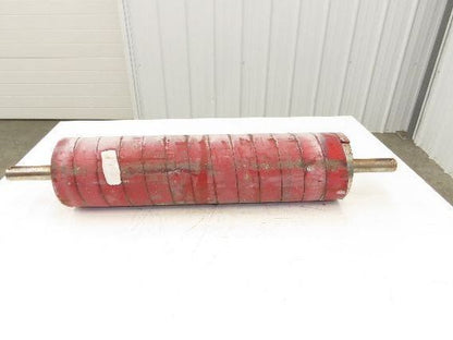 Intelligrated Conveyor MK23 Lagged Drive Pulley 6"x 27"W 1-7/16" Shaft