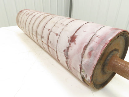 Intelligrated Conveyor MK23 Lagged Drive Pulley 6"x 27"W 1-7/16" Shaft