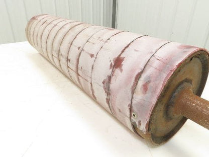 Intelligrated Conveyor MK23 Lagged Drive Pulley 6"x 27"W 1-7/16" Shaft