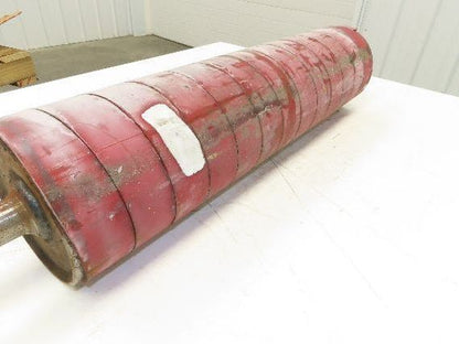 Intelligrated Conveyor MK23 Lagged Drive Pulley 6"x 27"W 1-7/16" Shaft