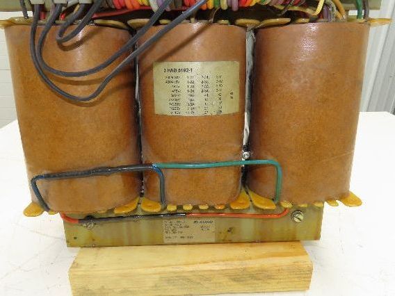ABB Elsund 30103-901 Transformer 8.1kVA 3Ph 380-475v Pri 67/110/230/240v Sec