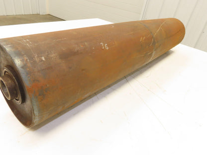 6"x 31"W Crowned Conveyor Take-up/Tail Pulley 1-3/16" Shaft Bore