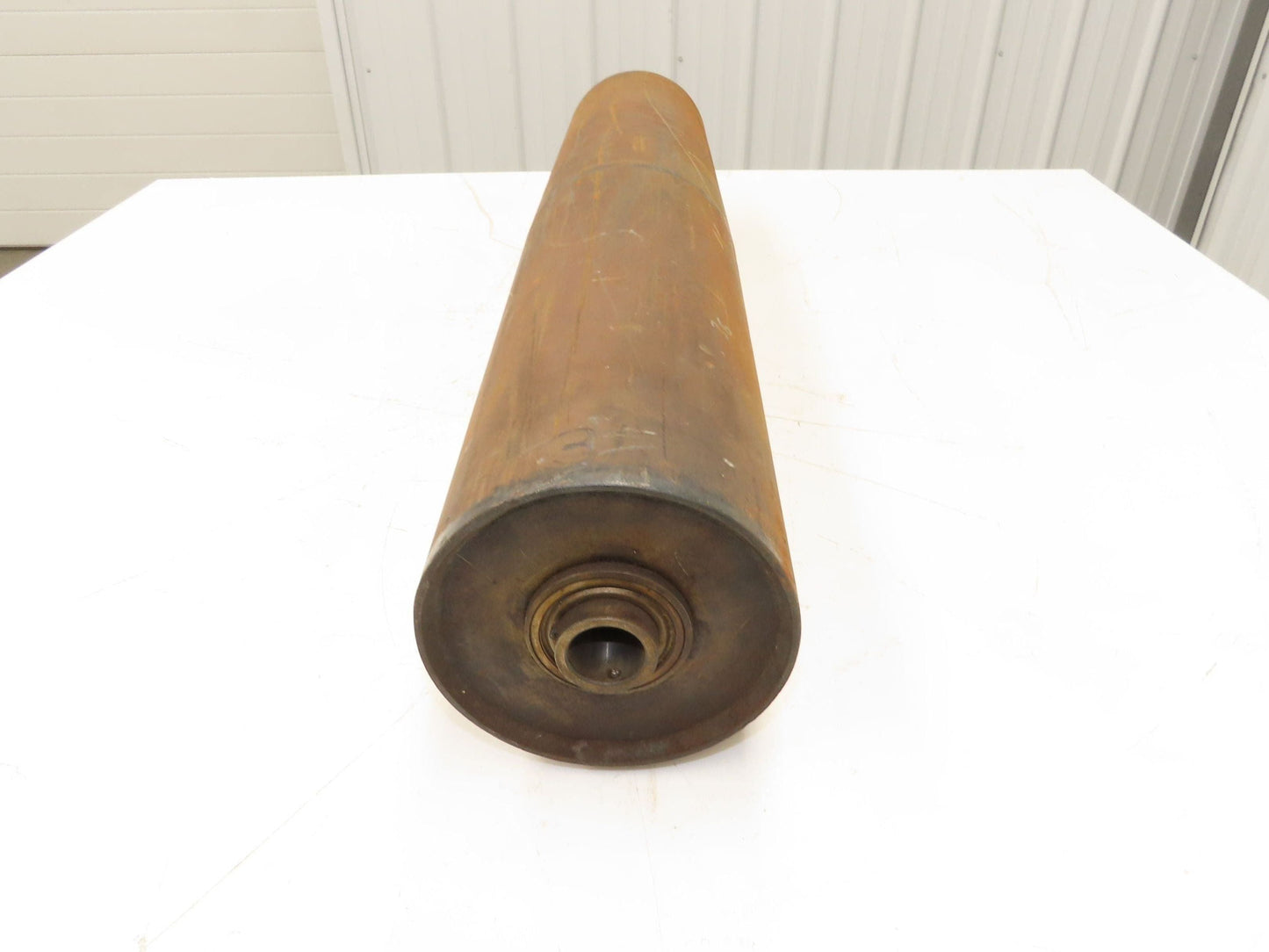 6"x 31"W Crowned Conveyor Take-up/Tail Pulley 1-3/16" Shaft Bore