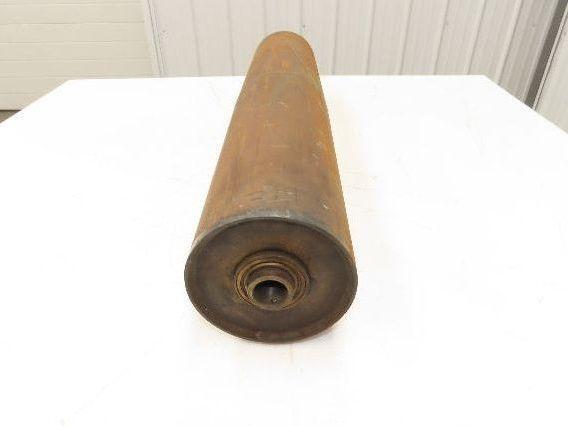 6"x 31"W Crowned Conveyor Take-up/Tail Pulley 1-3/16" Shaft Bore