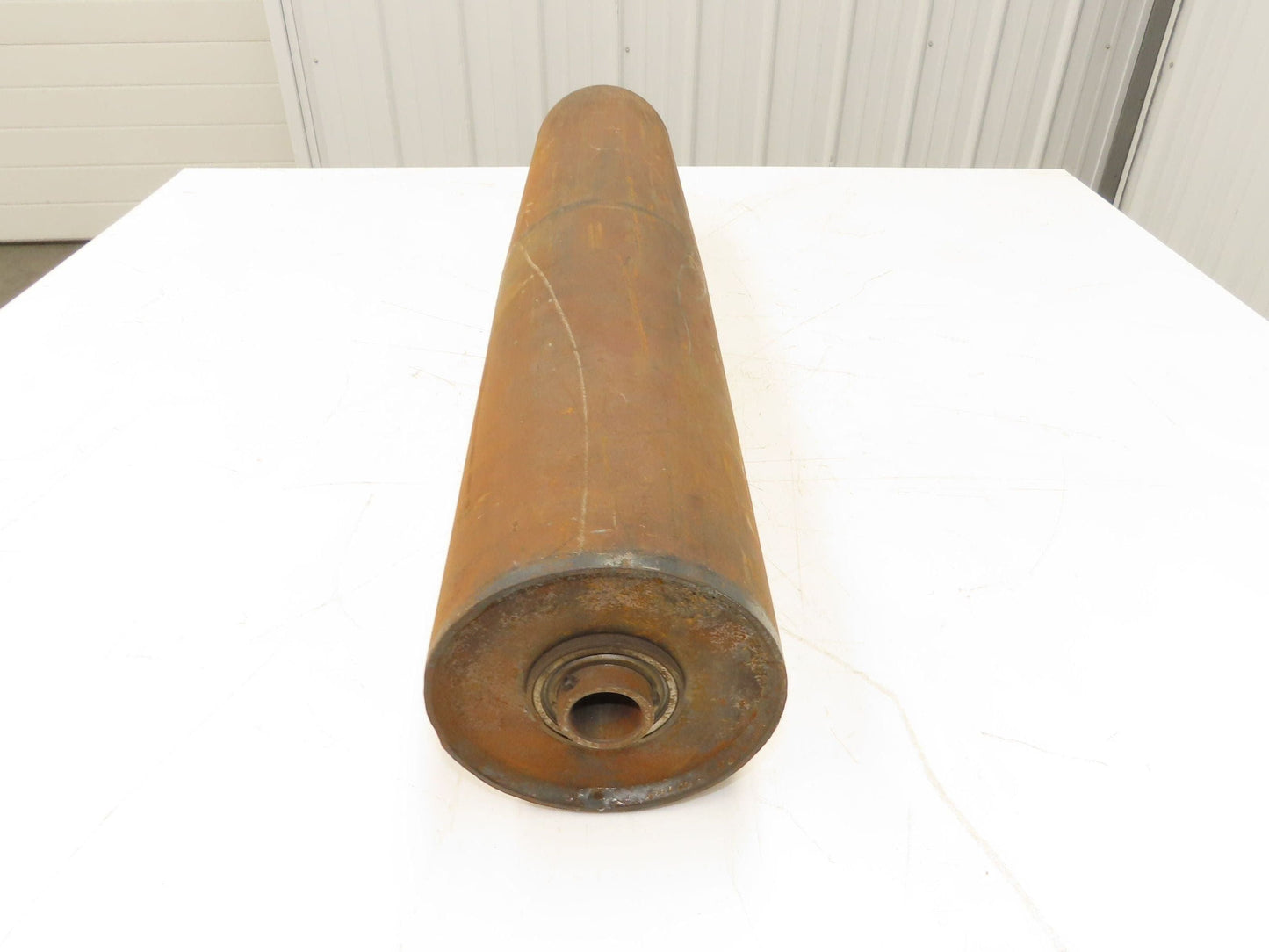 6"x 31"W Crowned Conveyor Take-up/Tail Pulley 1-3/16" Shaft Bore