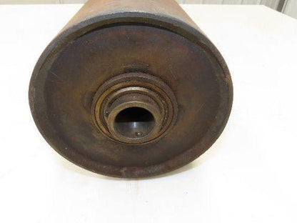 6"x 31"W Crowned Conveyor Take-up/Tail Pulley 1-3/16" Shaft Bore
