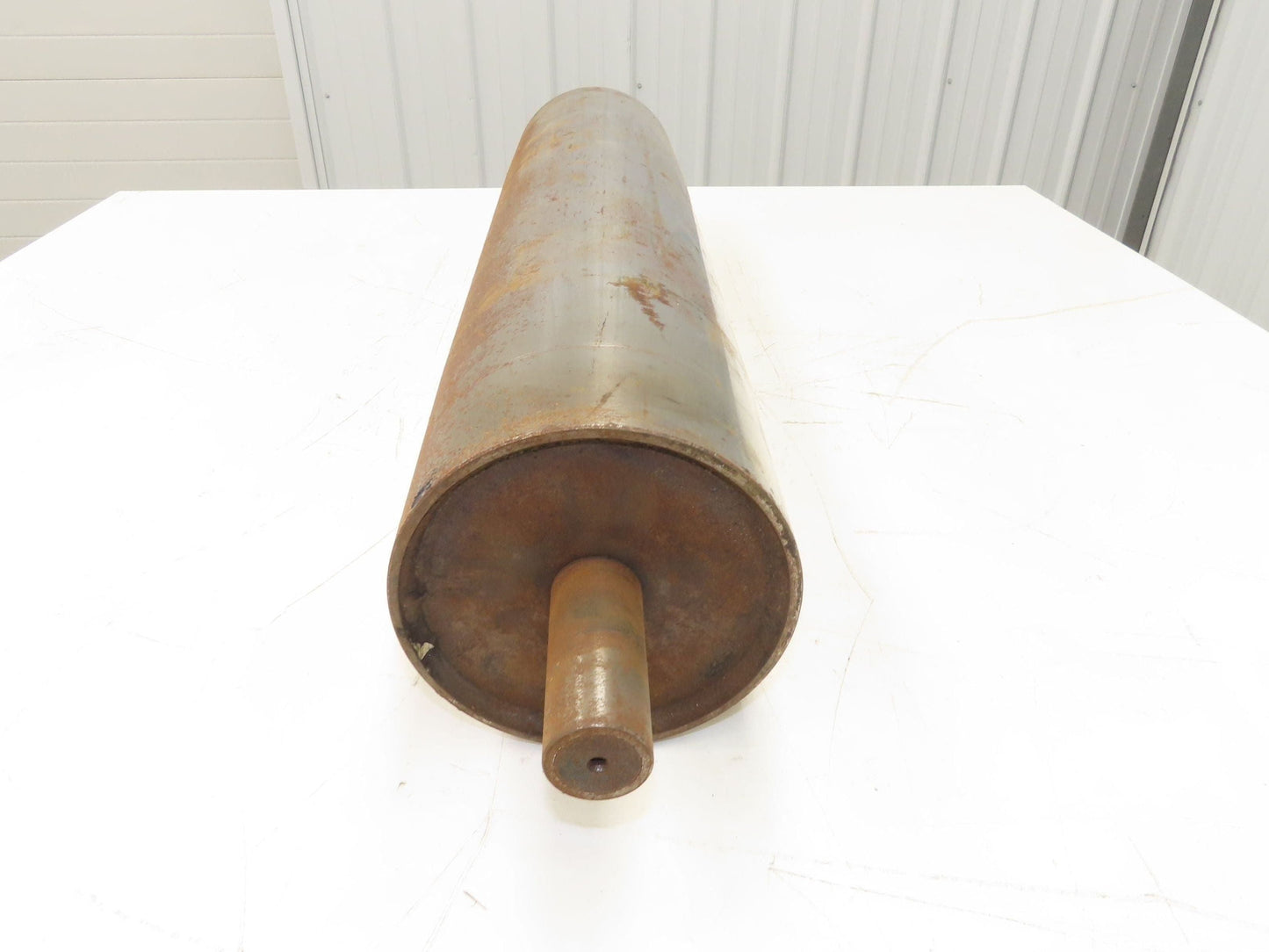 6"x 27"W Crowned Conveyor Take-up/Tail Pulley 1-7/16" Shaft