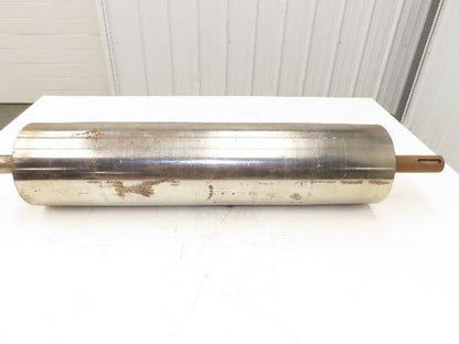 6"x 27"W Crowned Conveyor Take-up/Tail Pulley 1-7/16" Shaft