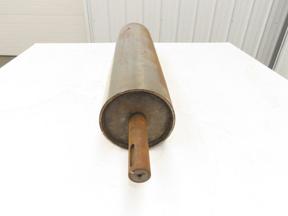 6"x 27"W Crowned Conveyor Take-up/Tail Pulley 1-7/16" Shaft