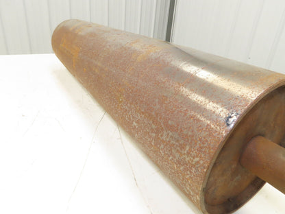 6"x 27"W Crowned Conveyor Take-up/Tail Pulley 1-7/16" Shaft