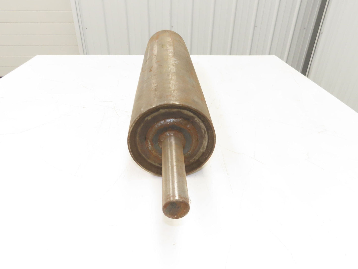 6"x 27"W Crowned Conveyor Take-up/Tail Pulley 1-7/16" Shaft