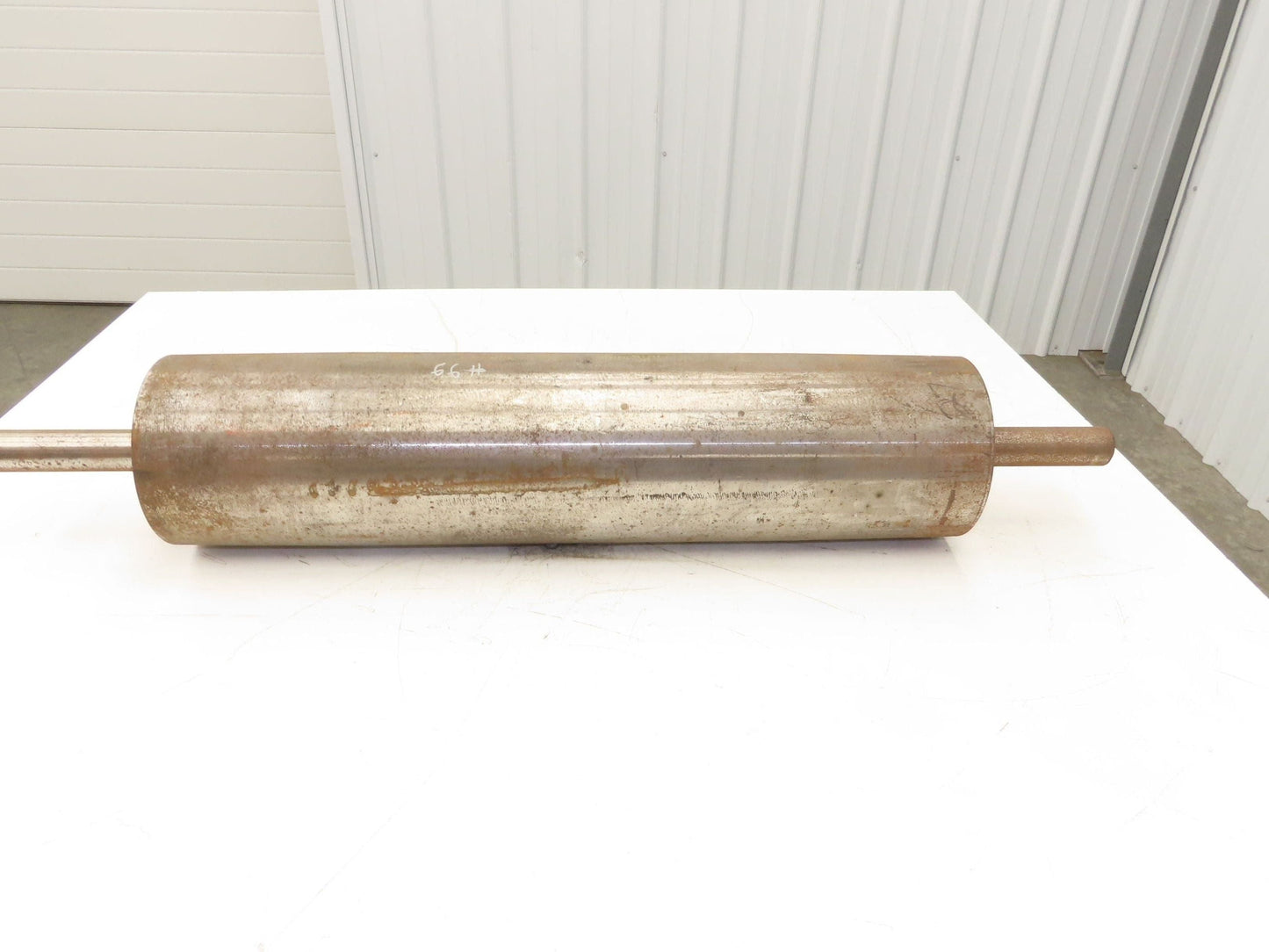 6"x 27"W Crowned Conveyor Take-up/Tail Pulley 1-7/16" Shaft