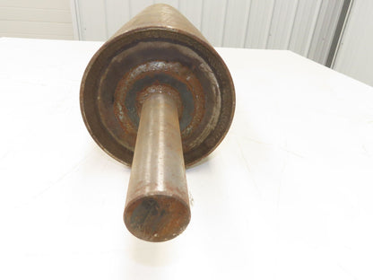 6"x 27"W Crowned Conveyor Take-up/Tail Pulley 1-7/16" Shaft