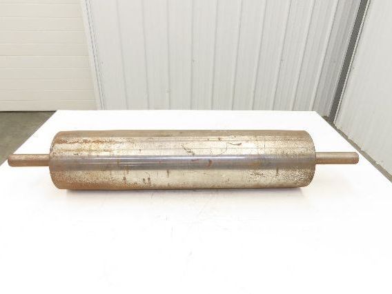 6"x 27"W Crowned Conveyor Take-up/Tail Pulley 1-7/16" Shaft