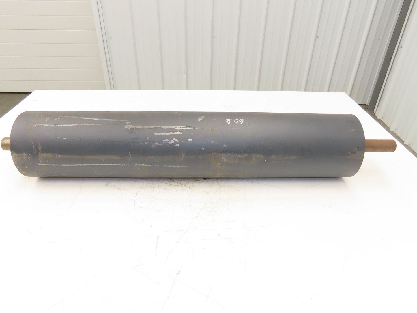 6"x 29"W Crowned Conveyor Take-up/Tail Pulley 1-3/16" Shaft QD Bushed